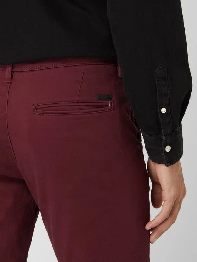 Top 10 ? Jack & Jones Slim Fit Chino Mit Stretch-Anteil Modell 'Marco' - Bordeaux Rot ✔️ 3 Top 10 ? Jack & Jones Slim Fit Chino Mit Stretch-Anteil Modell 'Marco' - Bordeaux Rot ✔️ – Bild 3
