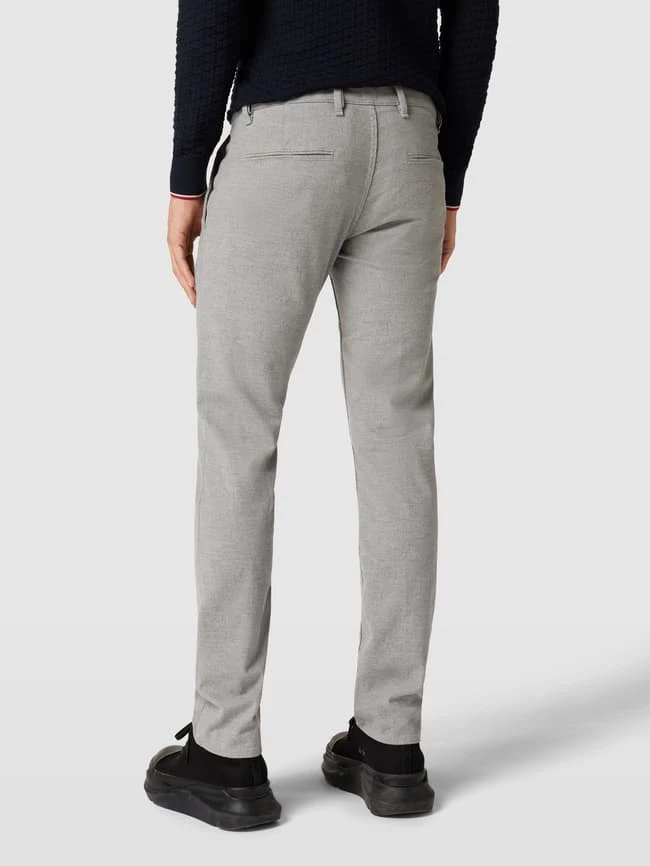 Neu ? BOSS Casualwear Slim Fit Hose Mit Label-Detail Modell 'Schino' - Mittelgrau ❤️ 5 Neu ? BOSS Casualwear Slim Fit Hose Mit Label-Detail Modell 'Schino' - Mittelgrau ❤️ – Bild 5
