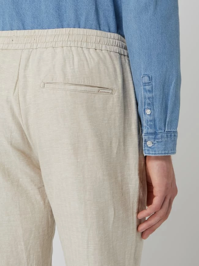 Schlussverkauf ? Scotch & Soda Regular Straight Fit Jogpants Mit Leinen-Anteil Modell 'Warren' - Beige ? 3 Schlussverkauf ? Scotch & Soda Regular Straight Fit Jogpants Mit Leinen-Anteil Modell 'Warren' - Beige ? – Bild 3