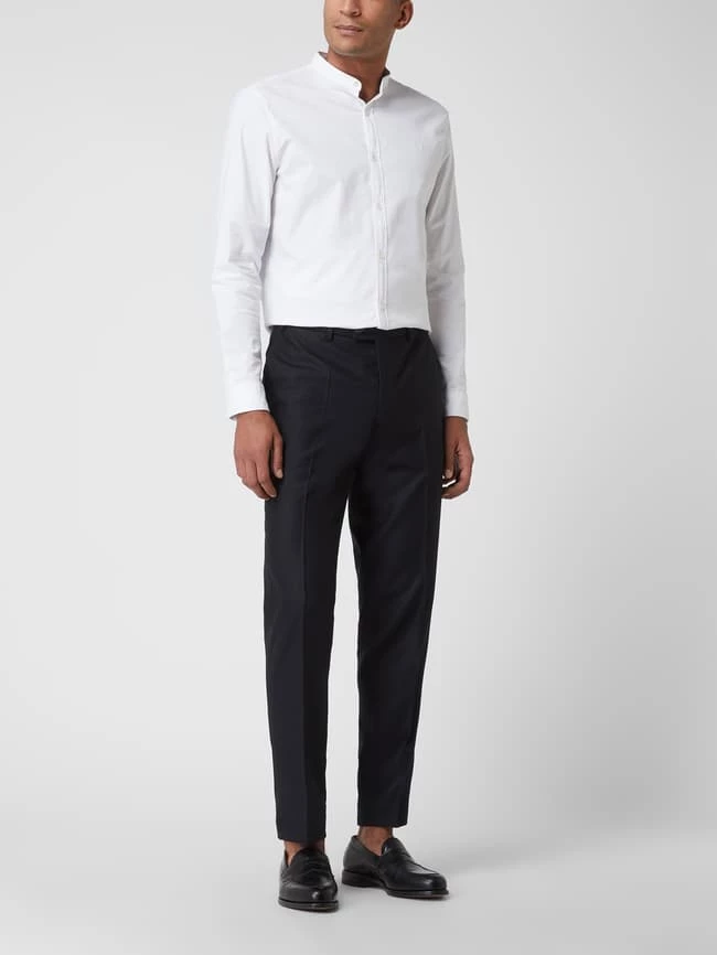 Bestpreis ✨ Hiltl Regular Fit Anzughose Aus Schurwolle Modell 'Piacenza' - Schwarz ⭐ 1 Bestpreis ✨ Hiltl Regular Fit Anzughose Aus Schurwolle Modell 'Piacenza' - Schwarz ⭐