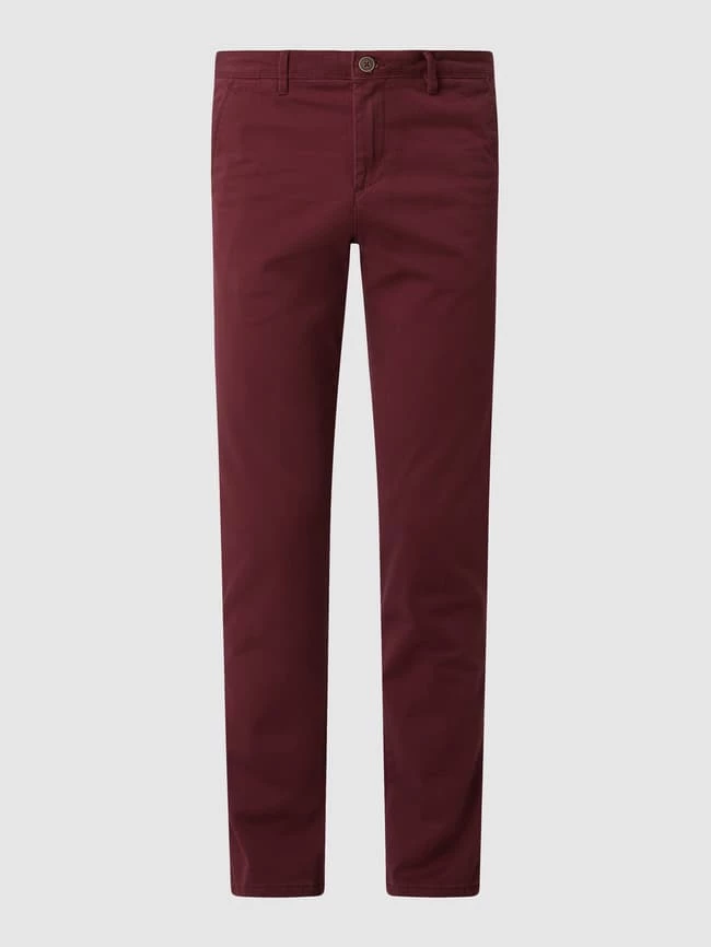 Top 10 ? Jack & Jones Slim Fit Chino Mit Stretch-Anteil Modell 'Marco' - Bordeaux Rot ✔️ 2 Top 10 ? Jack & Jones Slim Fit Chino Mit Stretch-Anteil Modell 'Marco' - Bordeaux Rot ✔️ – Bild 2