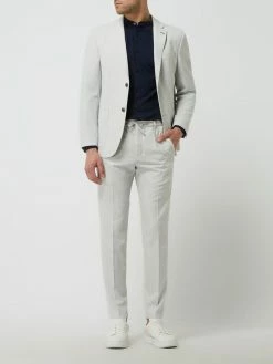 Schlussverkauf ? Pierre Cardin Modern Fit Jogpants Mit Viskose-Anteil Modell 'Rick' - 'Futureflex' - Hellgrau Meliert ?