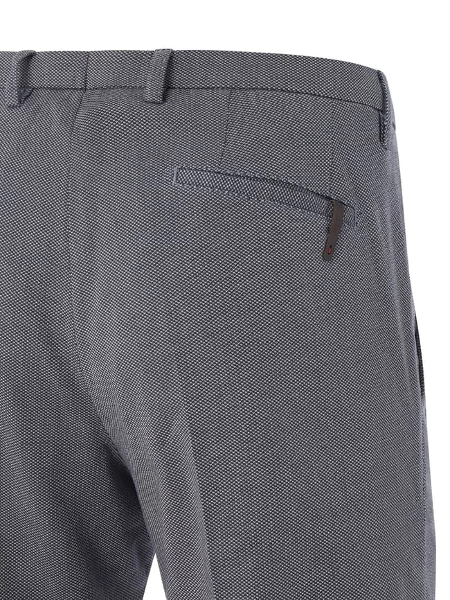 Neu ? Cinque Slim Fit Stoffhose Mit Stretch-Anteil Modell 'CiBrody' - Blau Meliert ? 6 Neu ? Cinque Slim Fit Stoffhose Mit Stretch-Anteil Modell 'CiBrody' - Blau Meliert ? – Bild 6