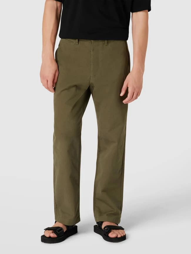 Schlussverkauf ? REVIEW Hose Mit Label-Patch - Olivgrün ? 4 Schlussverkauf ? REVIEW Hose Mit Label-Patch - Olivgrün ? – Bild 4