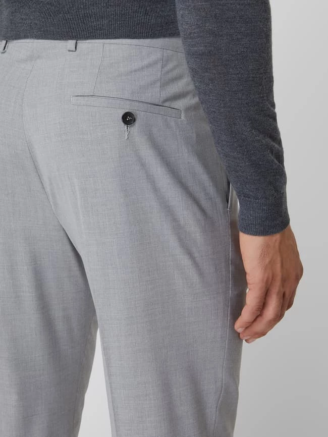 Billig ? S.Oliver BLACK LABEL Slim Fit Anzughose Mit Stretch-Anteil Modell 's.Opure' - Hellgrau ? 3 Billig ? S.Oliver BLACK LABEL Slim Fit Anzughose Mit Stretch-Anteil Modell 's.Opure' - Hellgrau ? – Bild 3