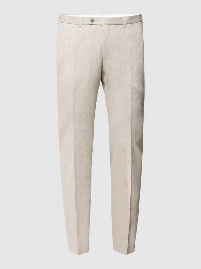 Neu ? DIGEL Anzughose Mit Feinem Muster Modell 'Franco' - Sand ? 2 Neu ? DIGEL Anzughose Mit Feinem Muster Modell 'Franco' - Sand ? – Bild 2