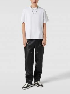 Schlussverkauf ? REVIEW Hose In Leder-Optik - Schwarz ?