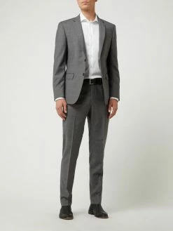 Aktion ? DIGEL Modern Fit Anzughose Aus Schurwolle Modell 'Per' - Anthrazit ?