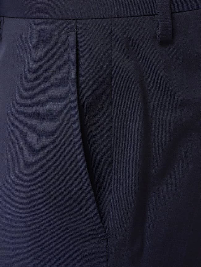 Coupon ? CG - Club Of Gents Slim Fit Anzughose Aus Schurwolle YOUR OWN PARTY By CG – CLUB Of GENTS - Marineblau ? 2 Coupon ? CG - Club Of Gents Slim Fit Anzughose Aus Schurwolle YOUR OWN PARTY By CG – CLUB Of GENTS - Marineblau ? – Bild 2