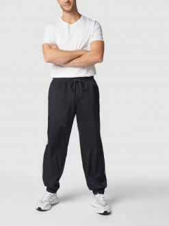 Aktion ? BOSS Trainingshose Mit Kontraststreifen Modell 'Jogg-SWP-Stripe' - Marineblau ?