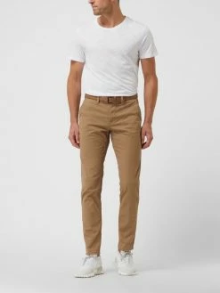 Aktion ? Tom Tailor Denim Slim Fit Chino Mit Gürtel - Camel ?