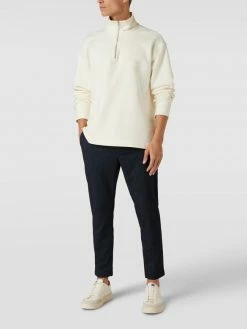 Bestes Angebot ? MCNEAL Tapered Fit Stoffhose Mit Tunnelzug - Ozean Blau ✨